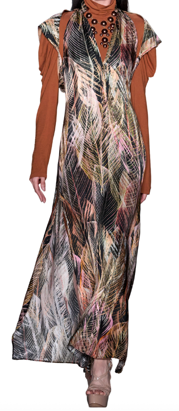 Moremi Dress Aurora Print