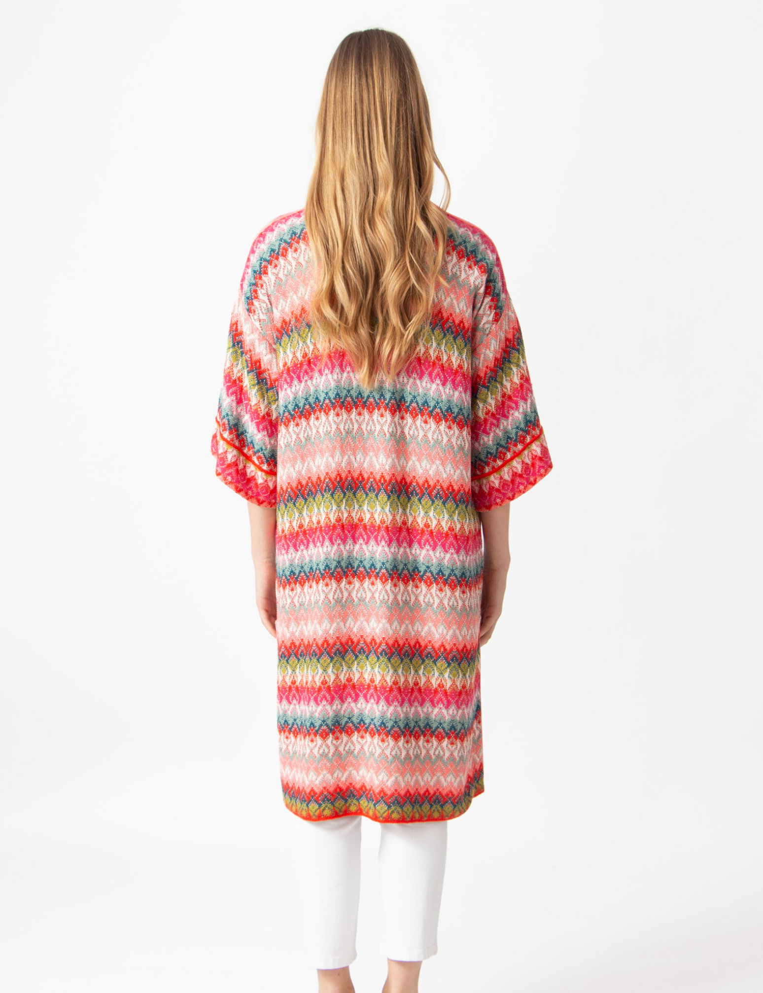 Long Coatigan, Retro Crochet Pattern