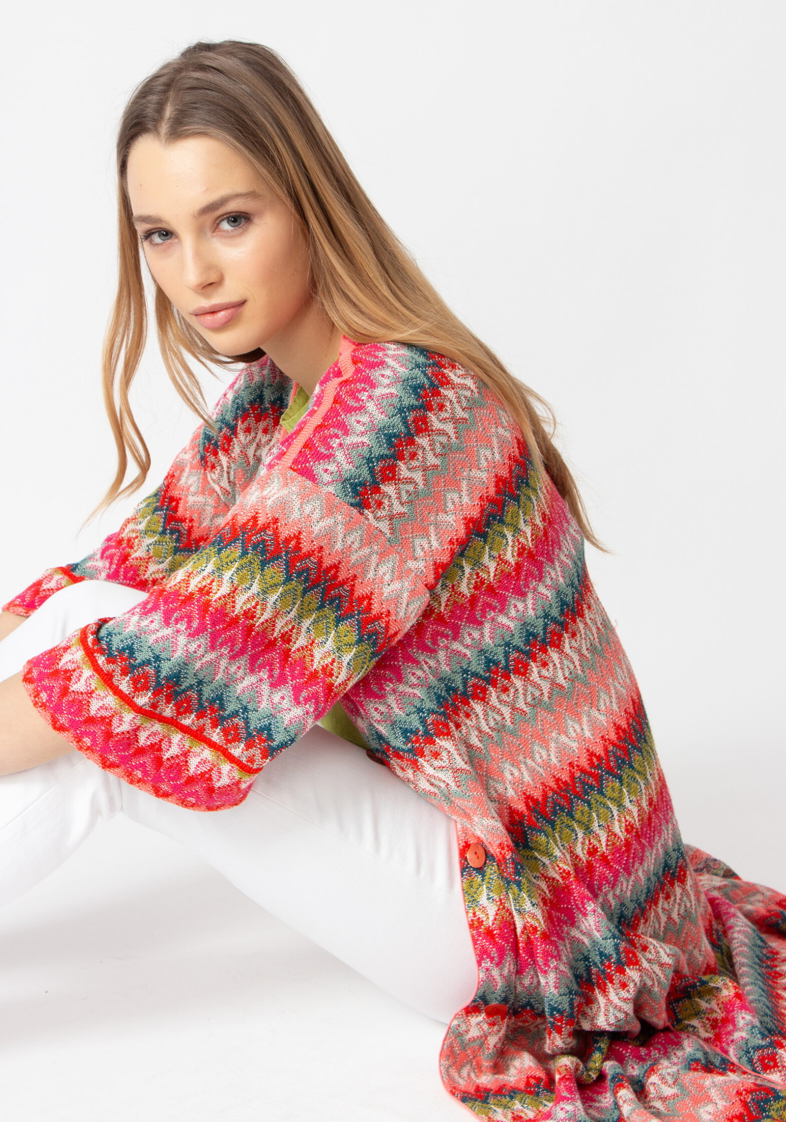 Long Coatigan, Retro Crochet Pattern