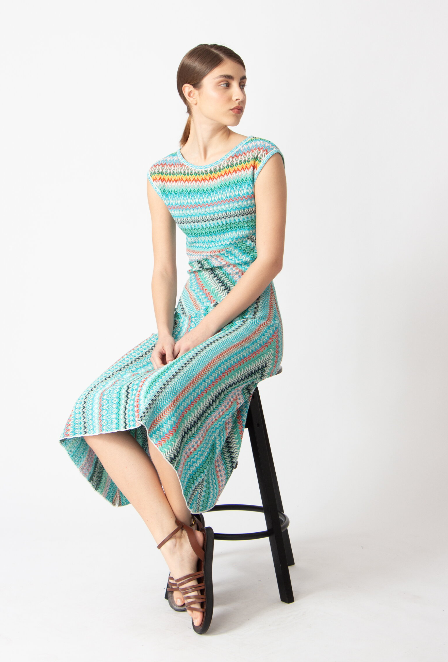 251742 · Sleeveless Dress, Retro Crochet Pattern
