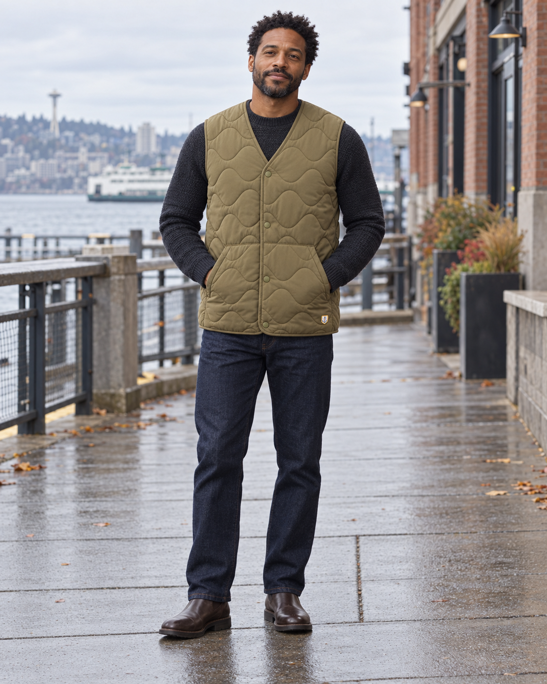 Heritage Sleeveless Puffer Jacket