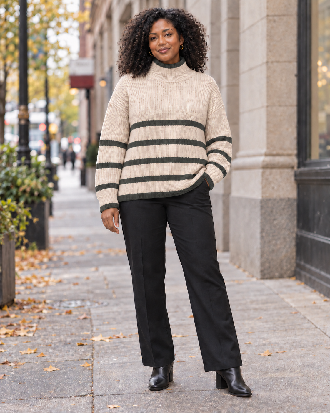 Striped Wool Sweater