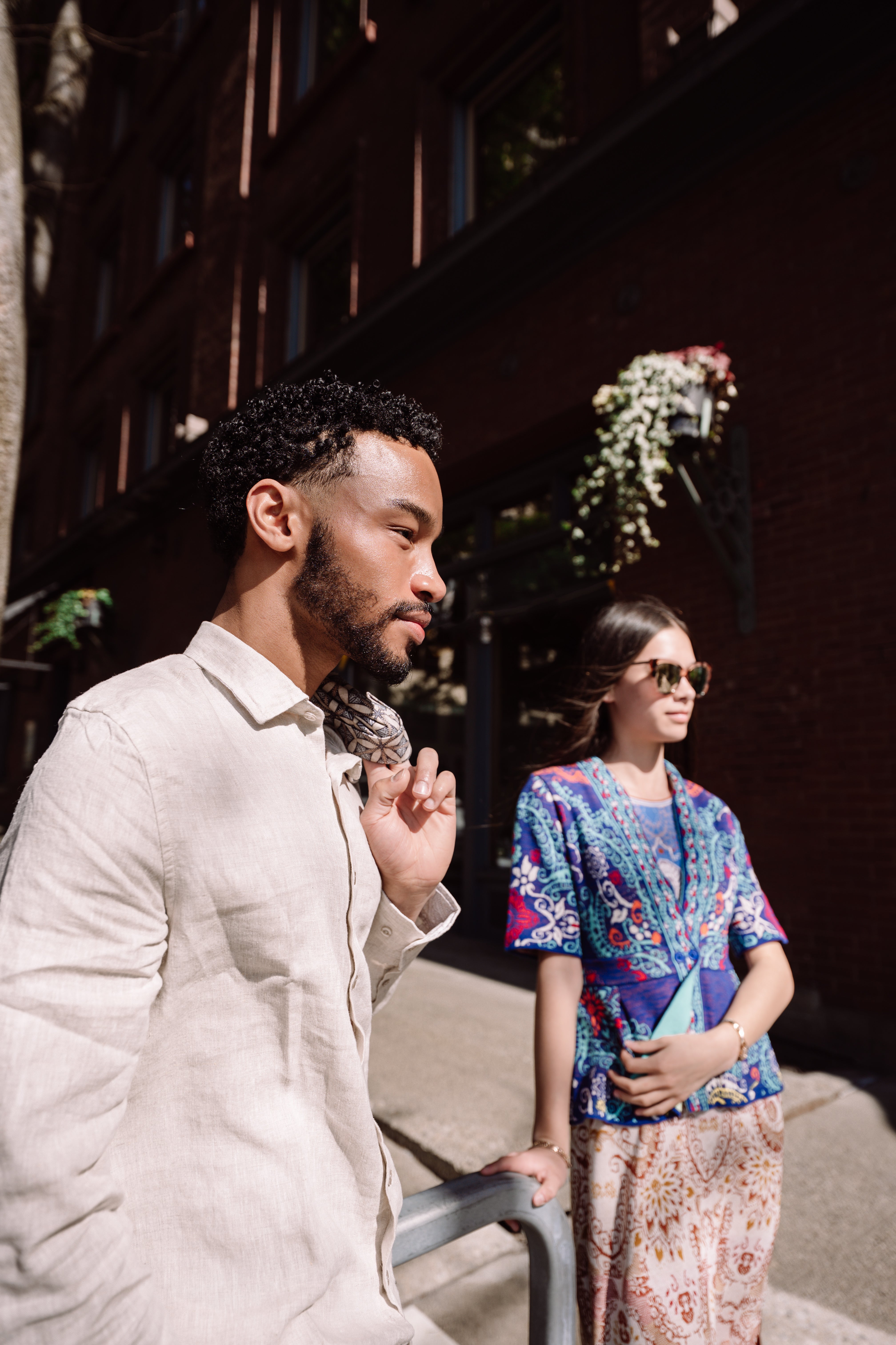 LIONEL LINEN BUTTON DOWN SHIRT