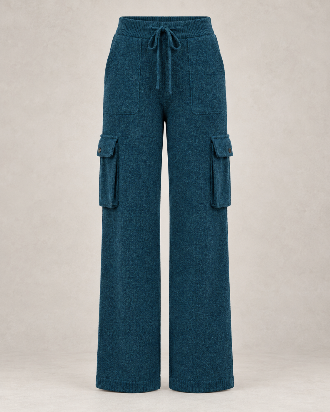 Knit Cargo Pants