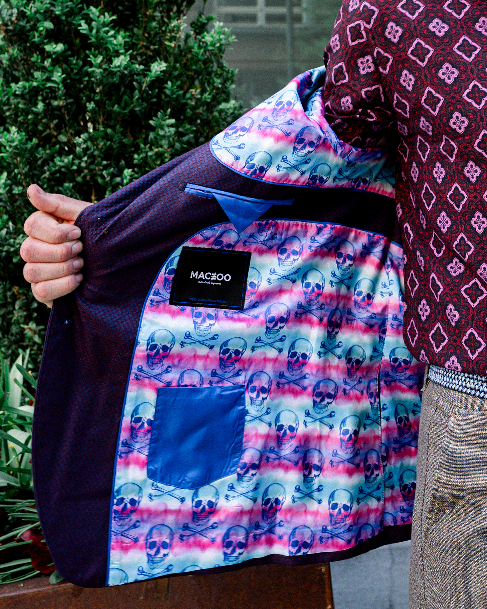 Socrate Purple Blazer