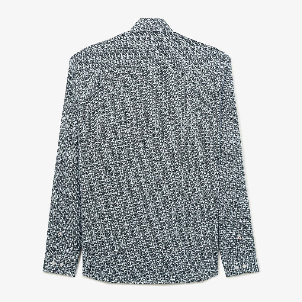 Night Blue Fancy Print Shirt