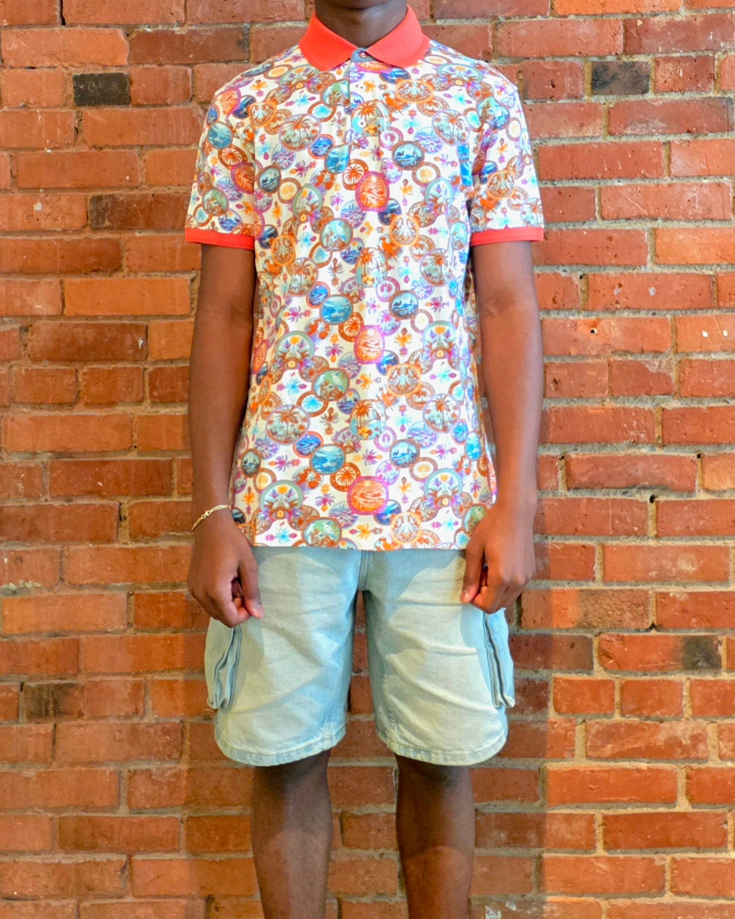 DESERT WORLD POLO SHIRT