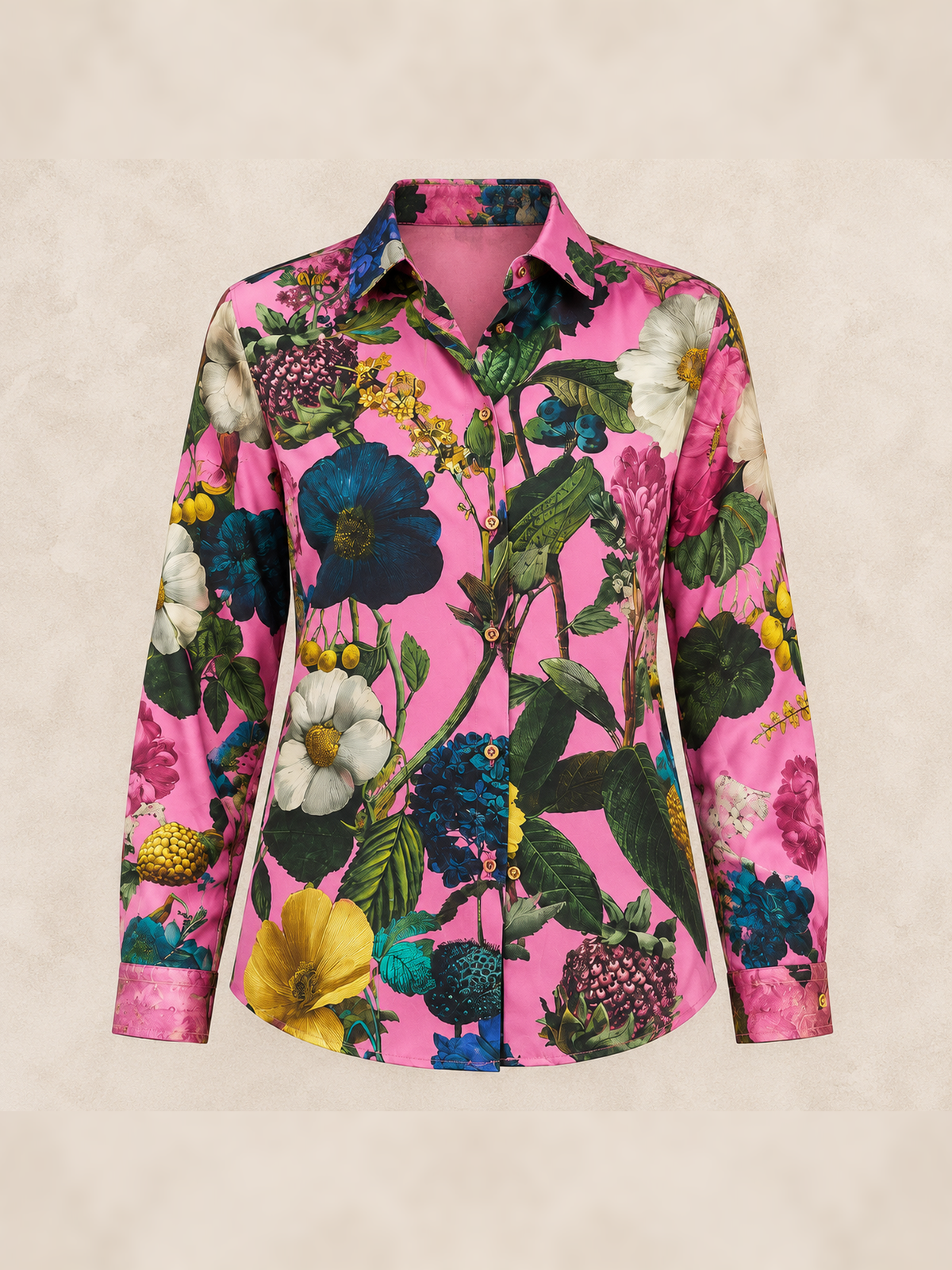 Floral Silk Shirt