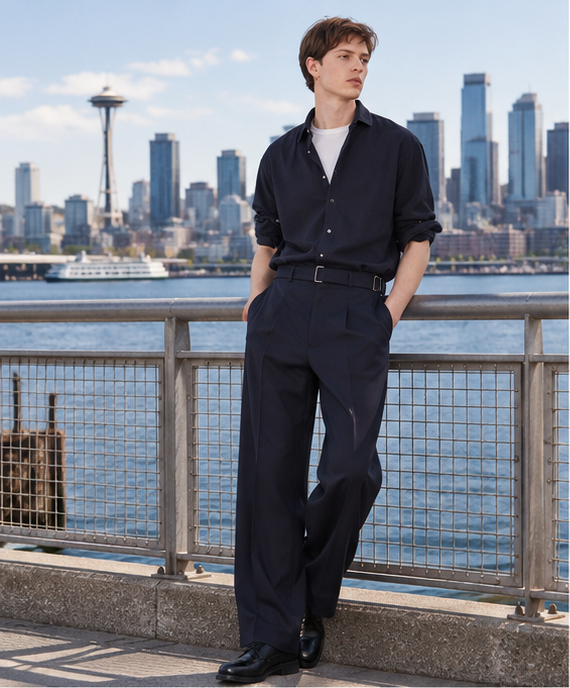 Nash Pants Italian Wool Twill
