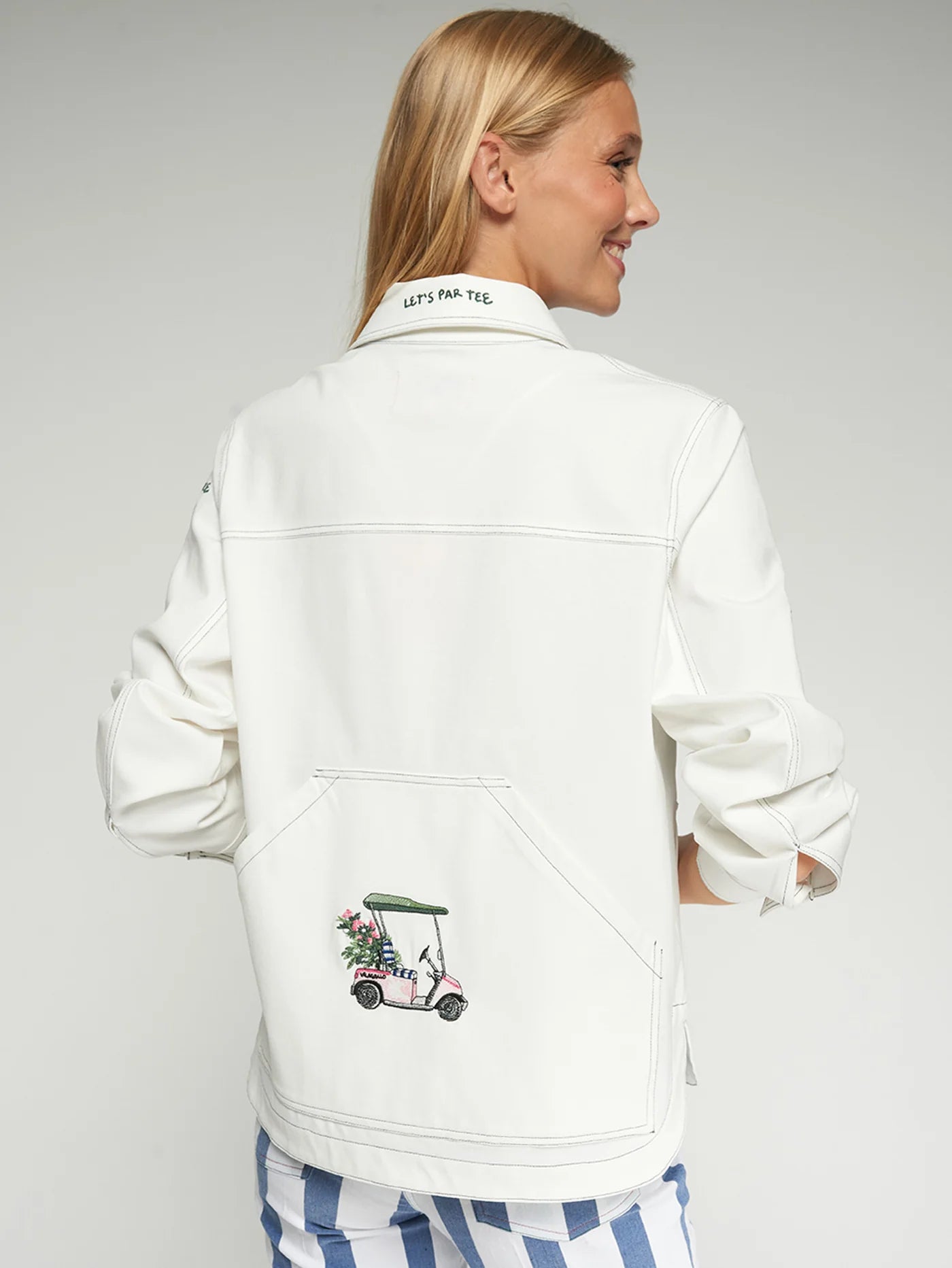 GOLF EMBROIDERED JACKET
