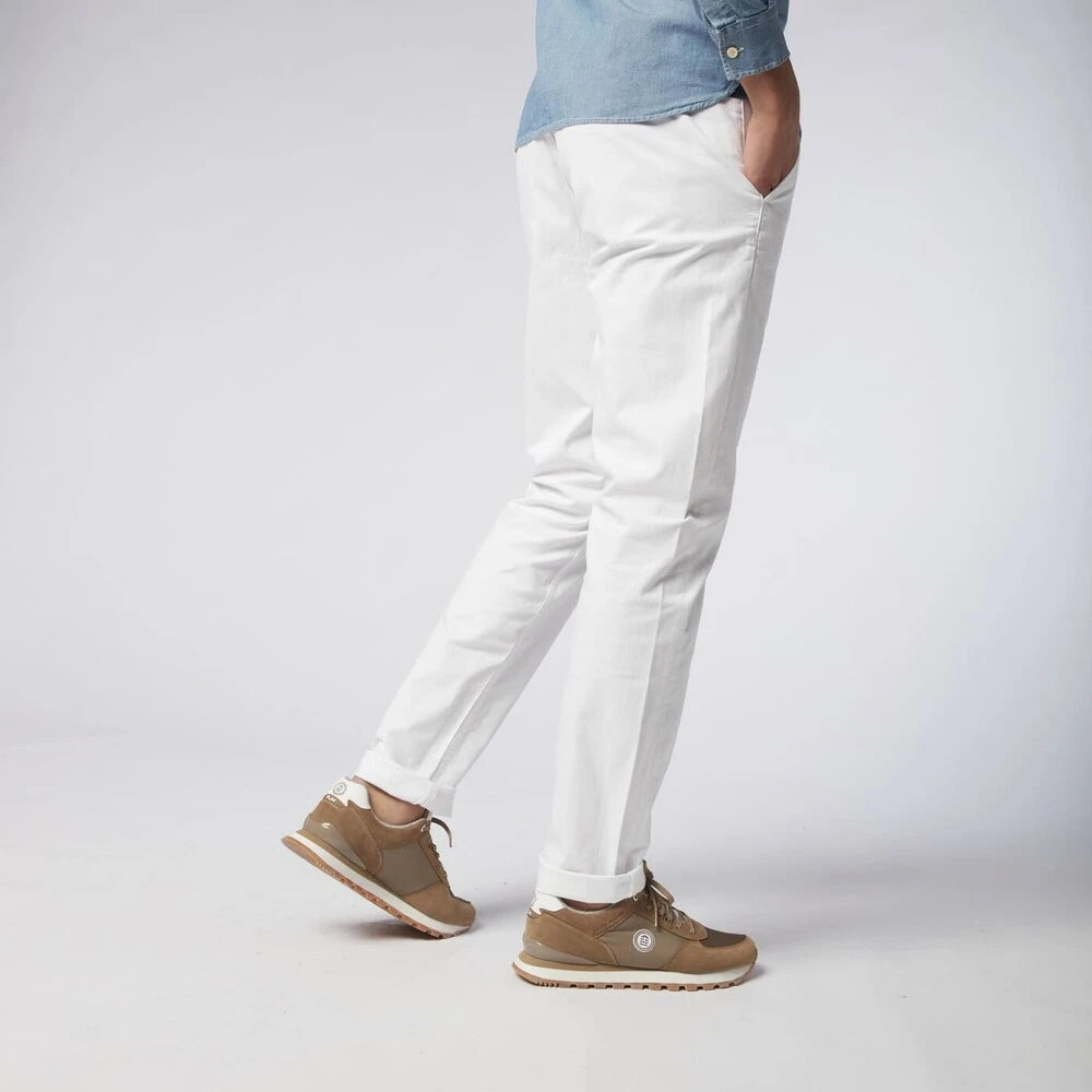 702 Comfort Fit Chinos - Blanc