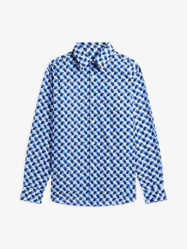 Andy Geometric Button Down Shirt