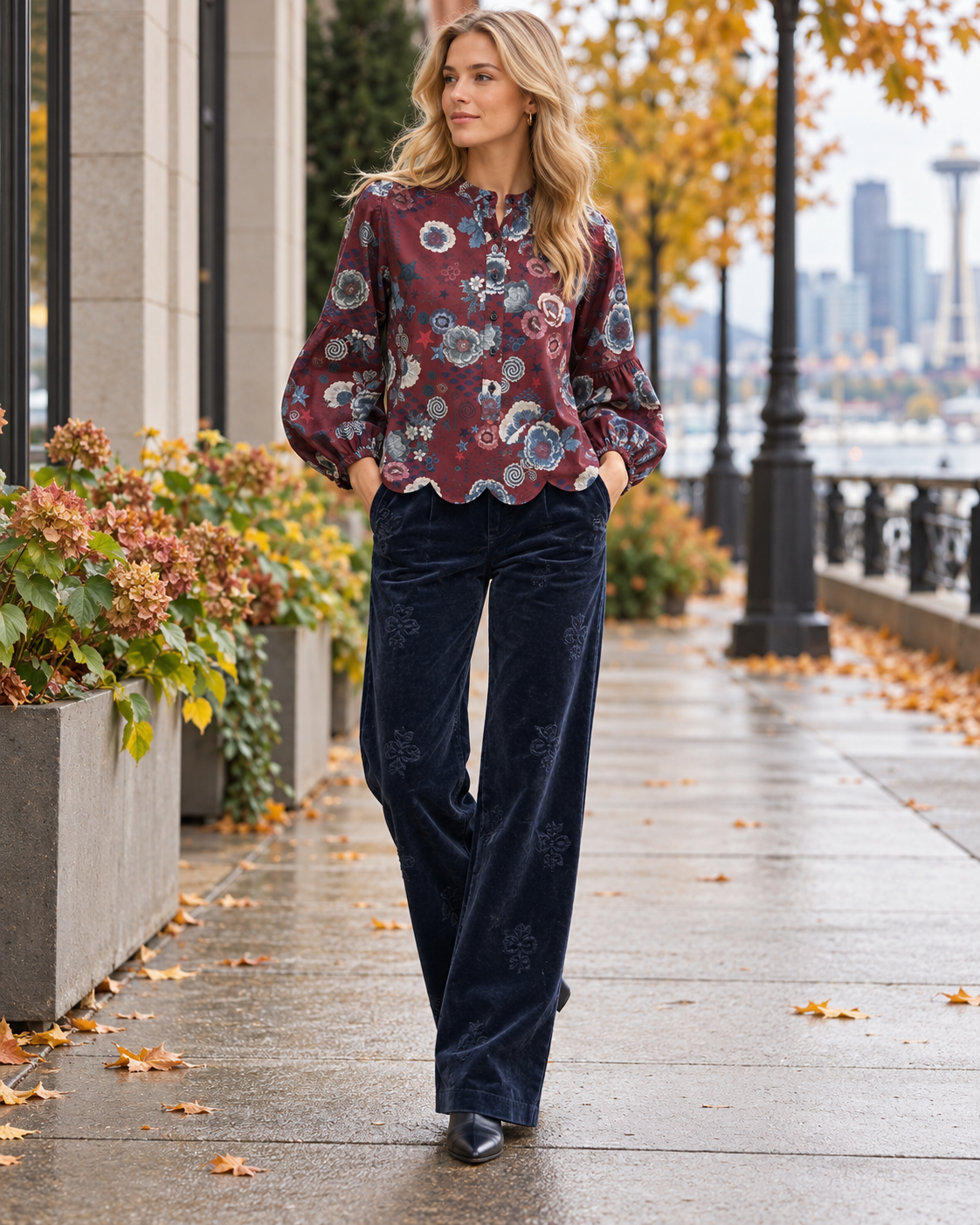 Floral Cotton Shirt