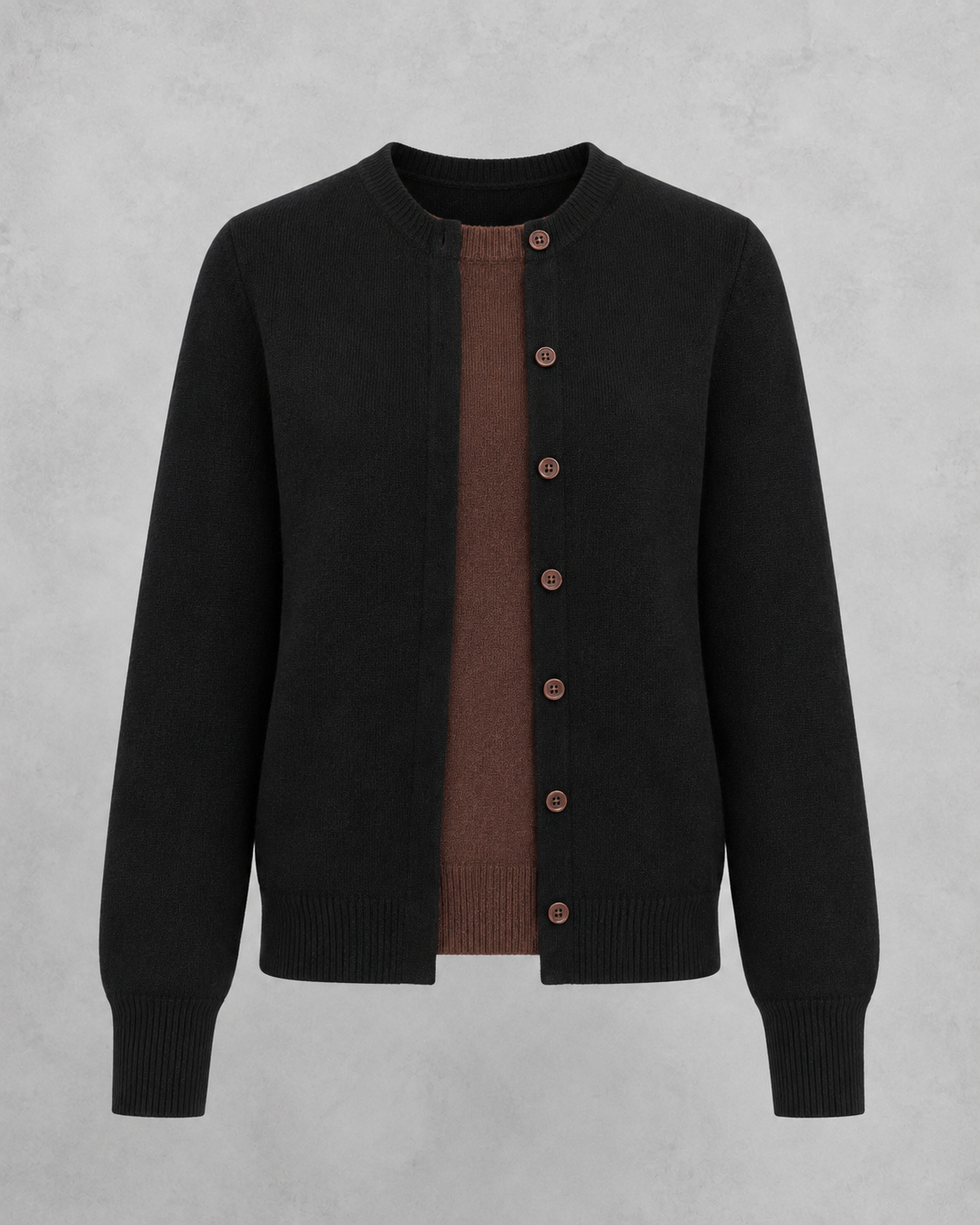 Faux Twin Set Cardigan