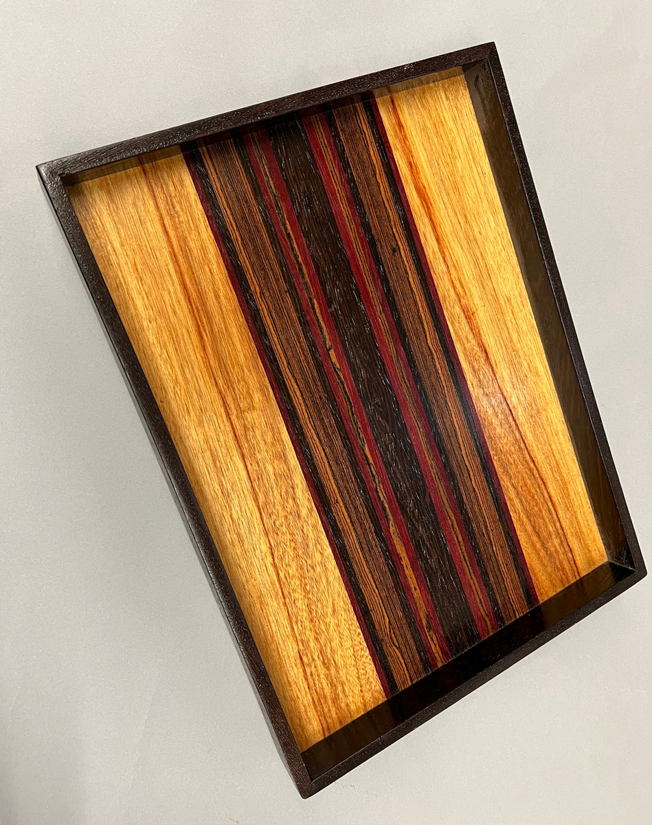 Wenge Canarywood Valet Tray
