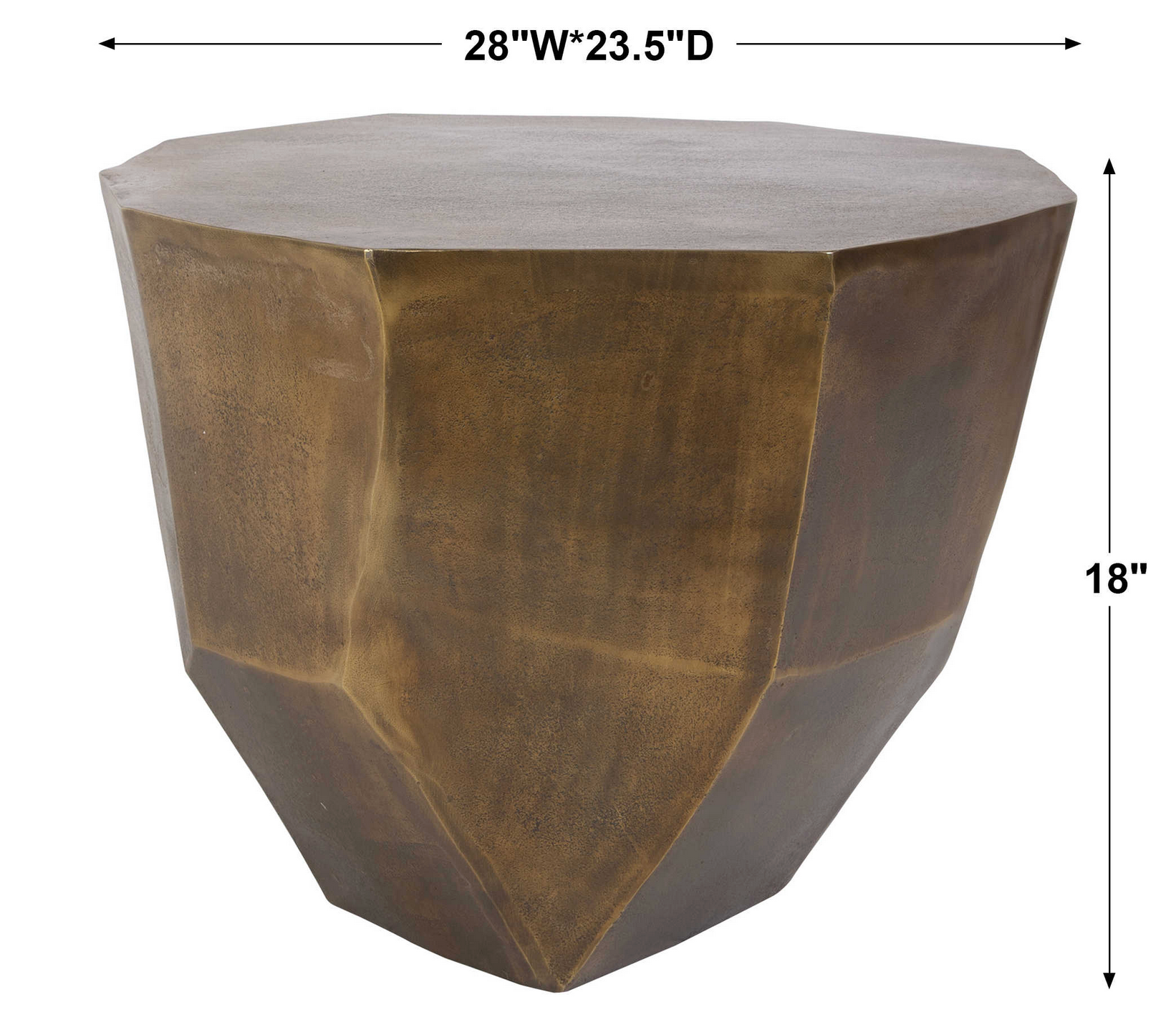 Medium table dimensions. 