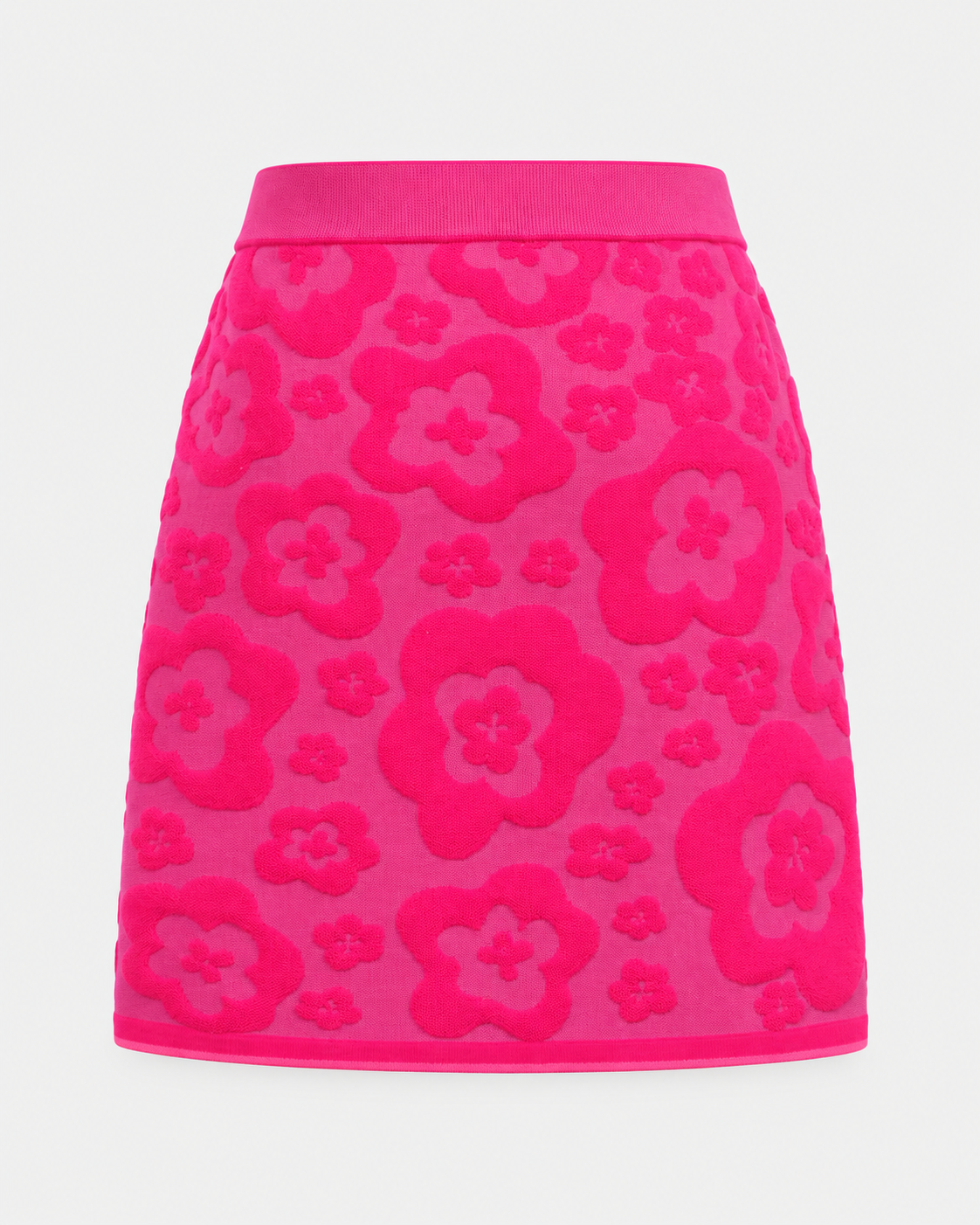 Bloom Relief Knit Skirt