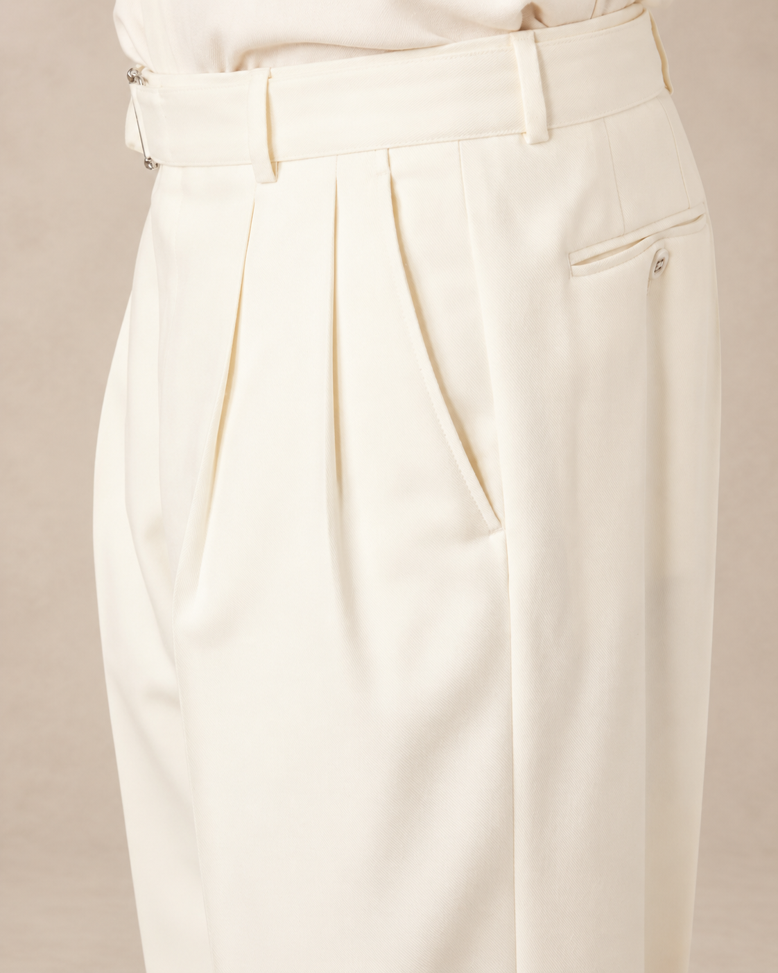 Evans Pants Italian Wool Twill