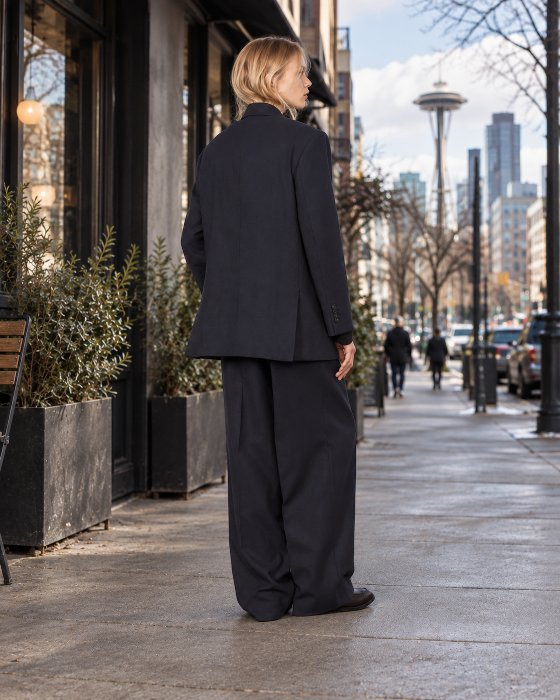 Nirina Jacket Italian Wool Twill
