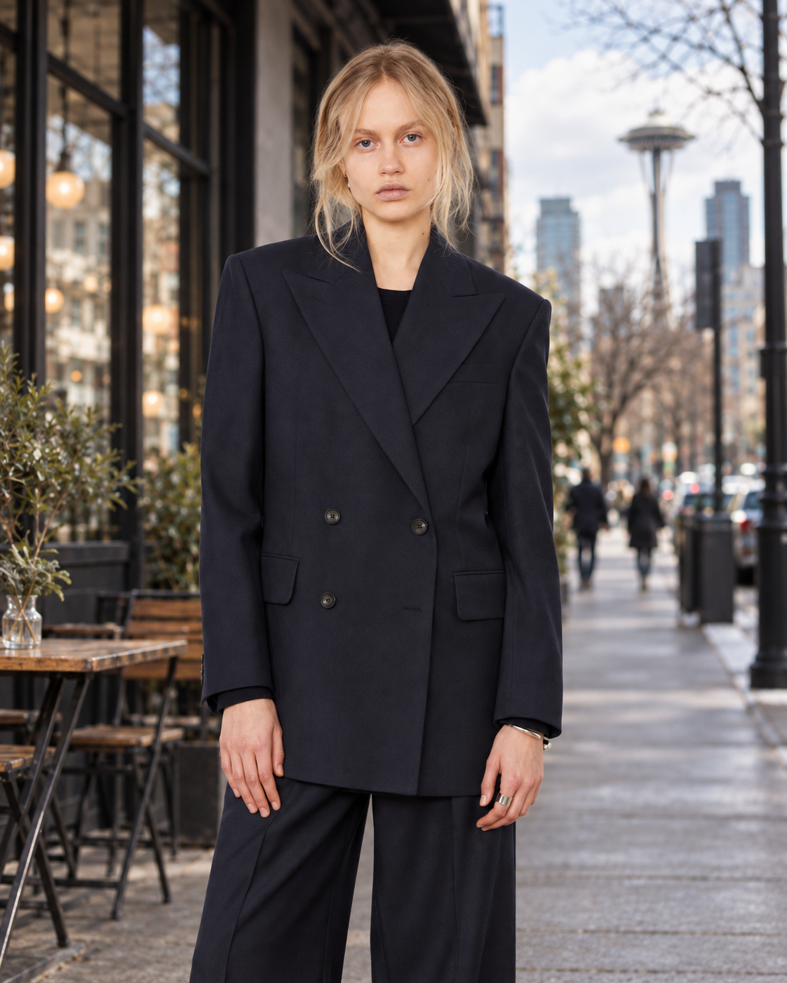Nirina Jacket Italian Wool Twill