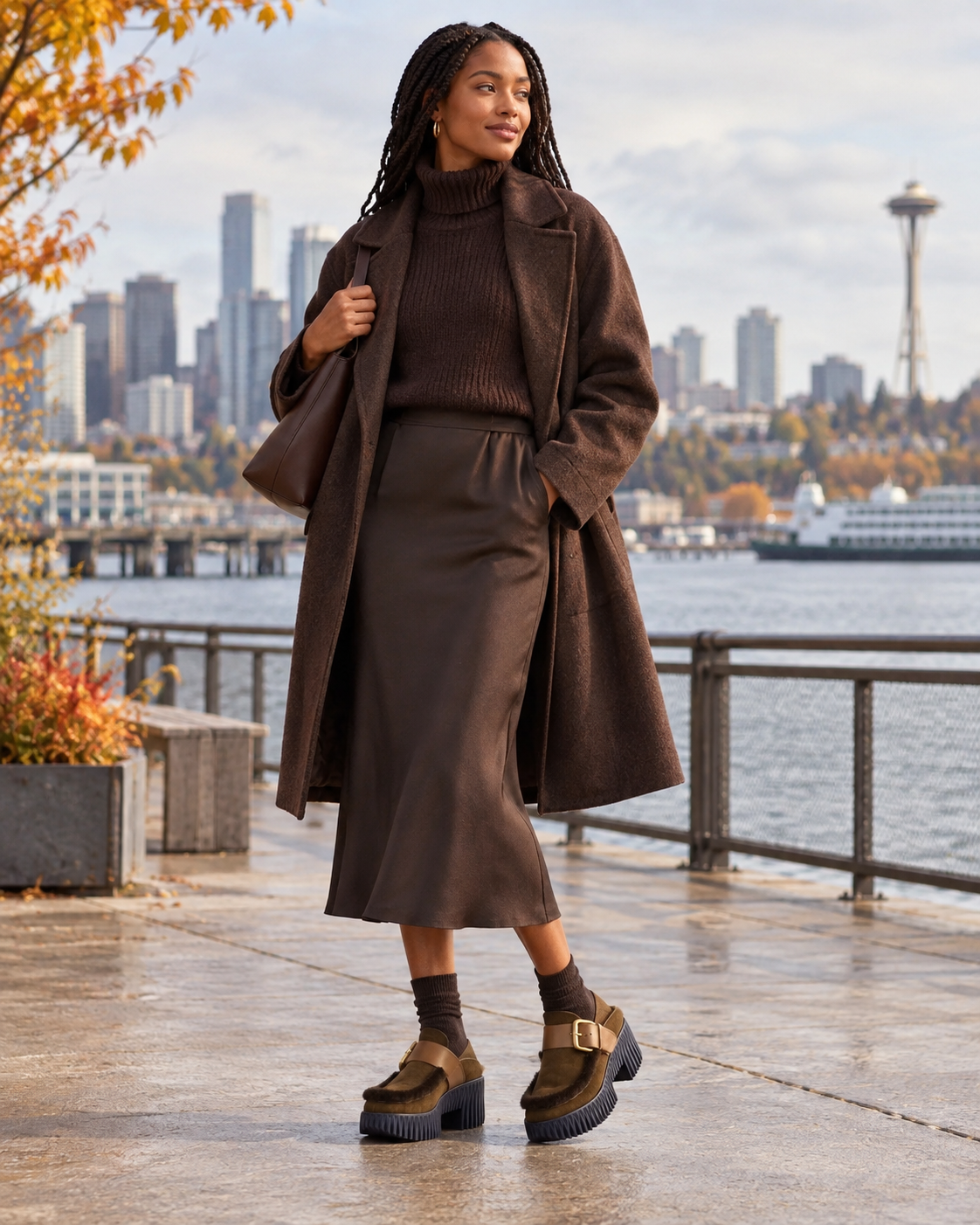 Pila Shearling Clog