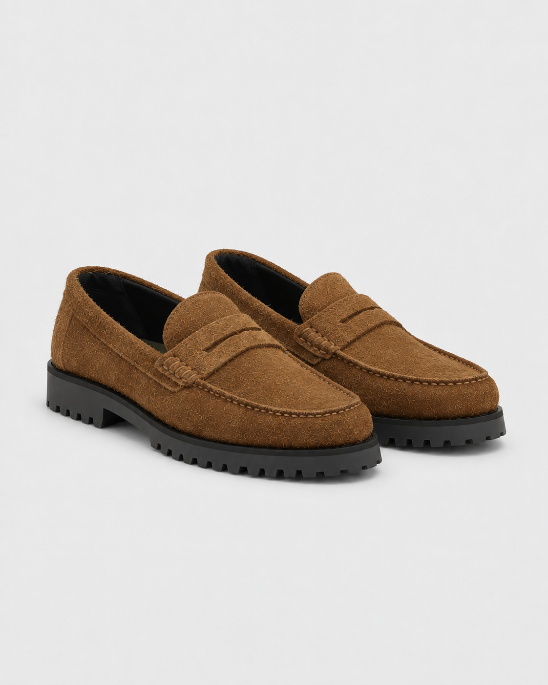 Hairy Suede Loafer