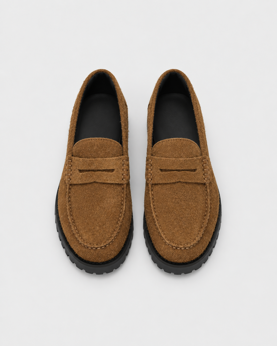 Hairy Suede Loafer