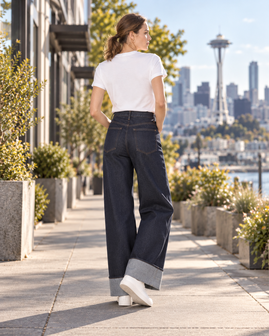 Sorana Washed Cotton Denim
