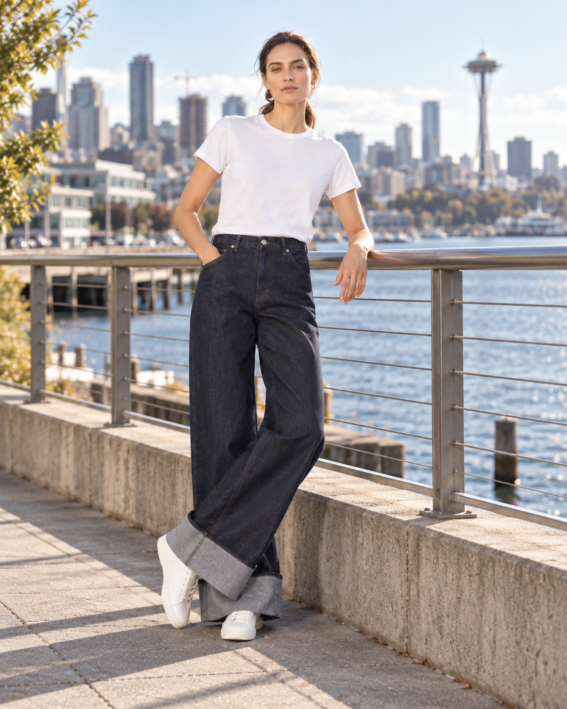 Sorana Washed Cotton Denim