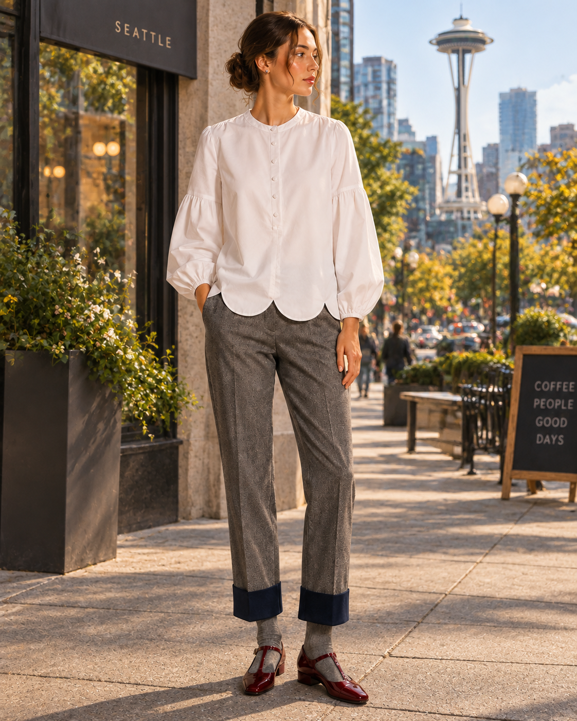 Puff Sleeve Shirt