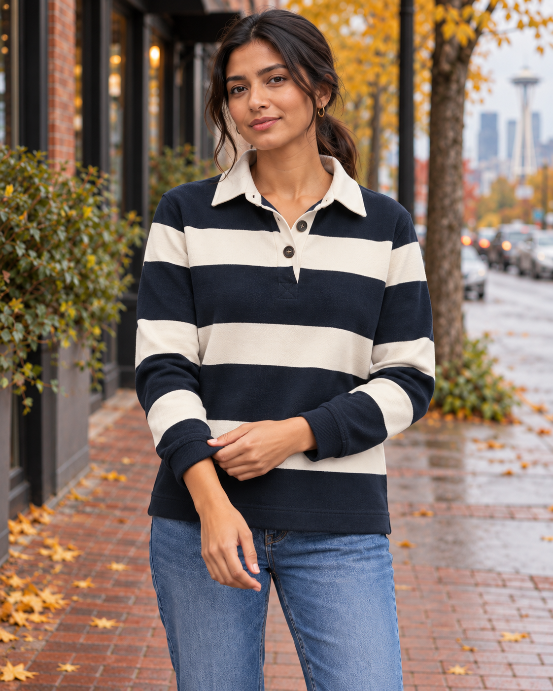 Héritage Striped Polo Shirt