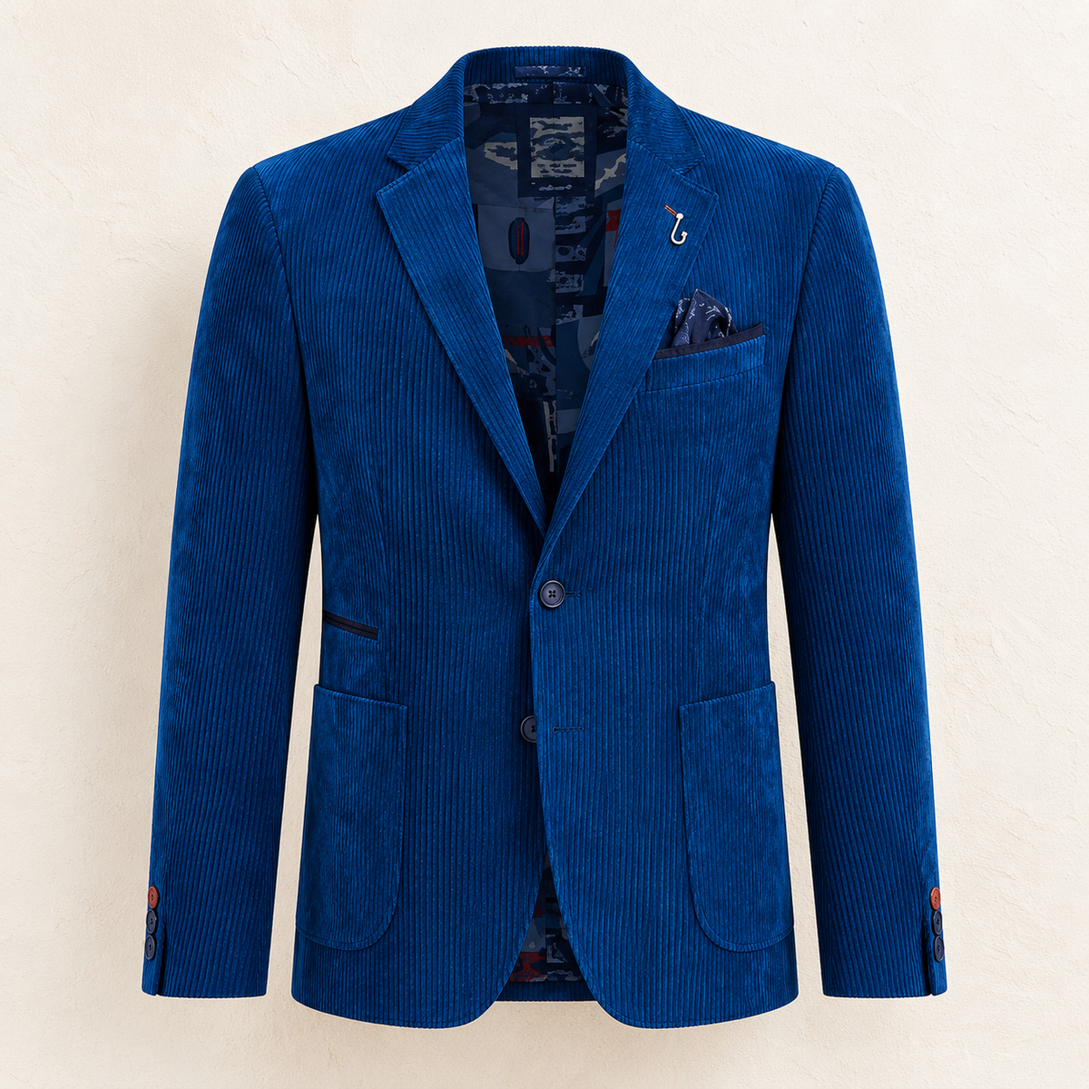 Corduroy Ribbed Blazer