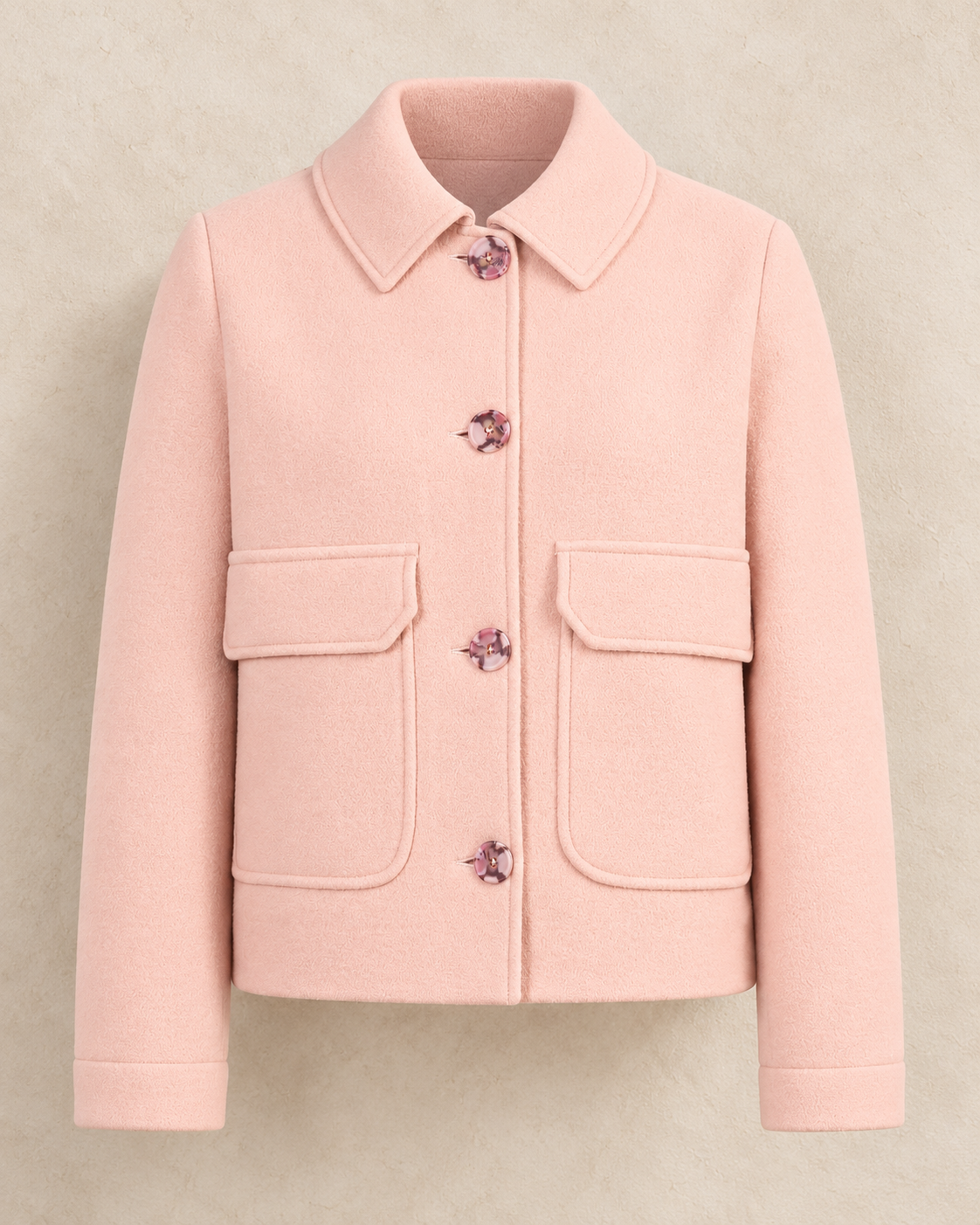 Hip Jacket Felt Merino Wool