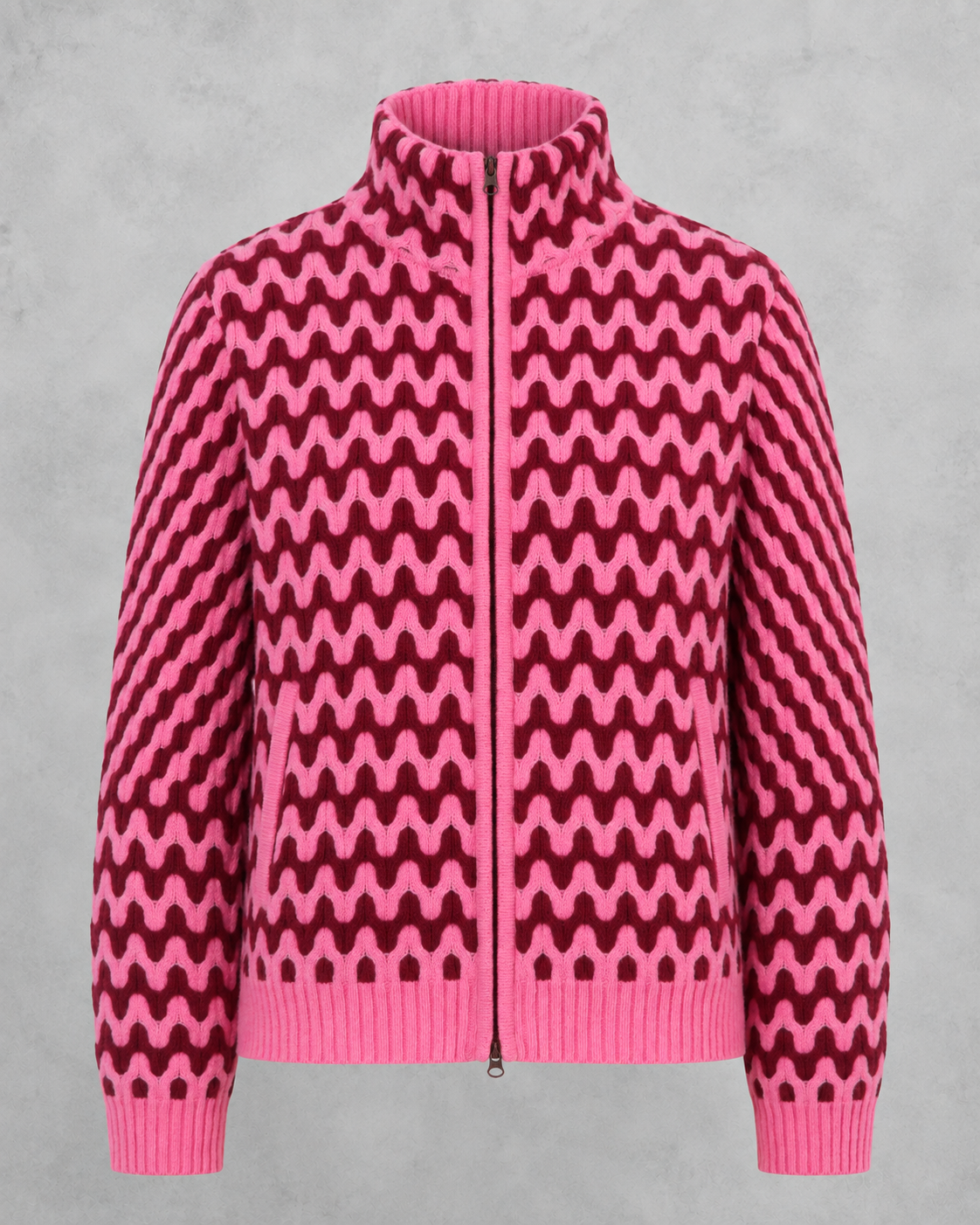 Rhythmic Knit Jacket