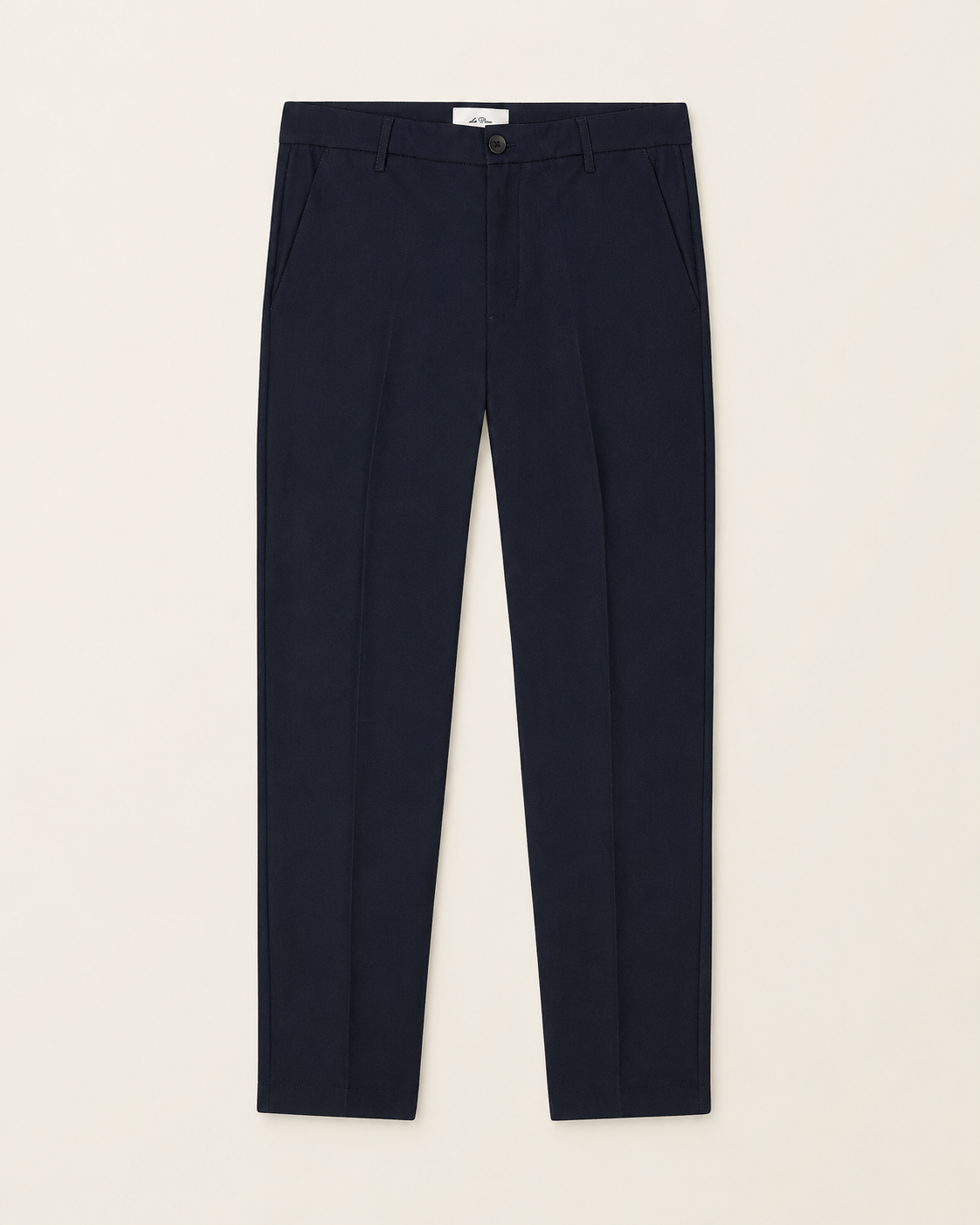 Brushed Twill Reg Suit Pants - Dark Navy Blue