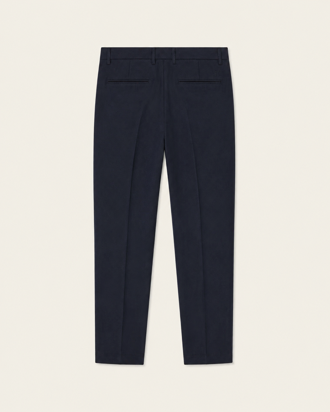 Brushed Twill Reg Suit Pants - Dark Navy Blue