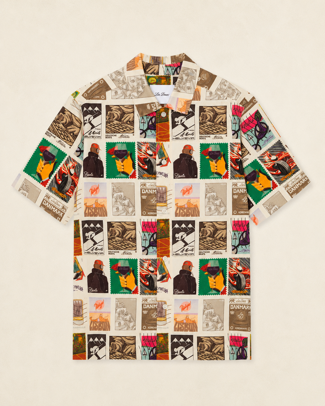 Stamp AOP SS Shirt - Multicolor