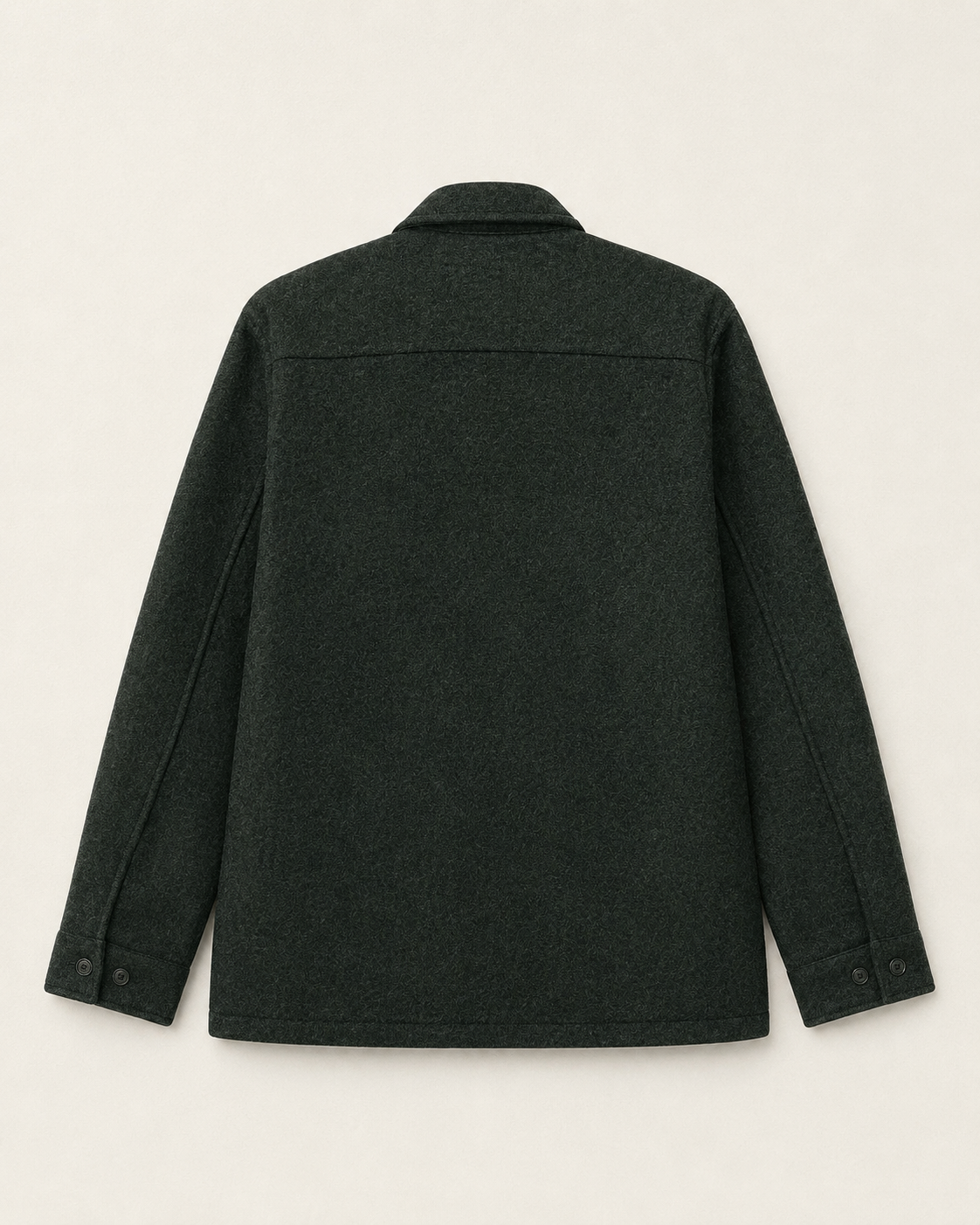 Wool Overshirt - Rosin Green