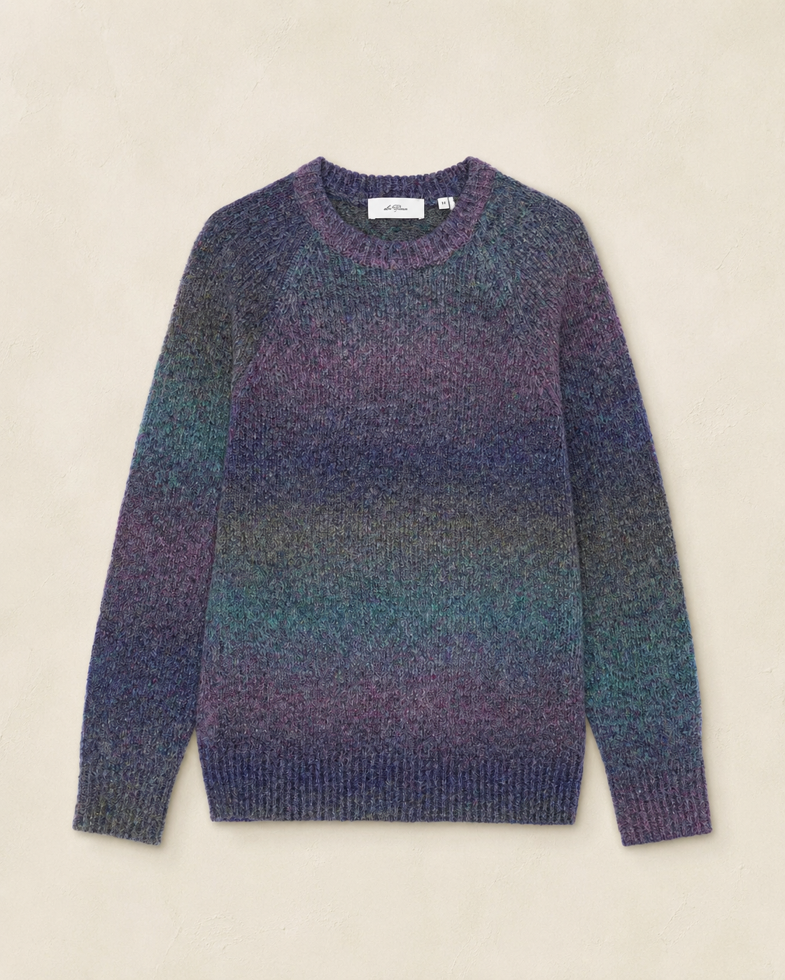 Gradient Roundneck Knit - Spiced Plum Purple