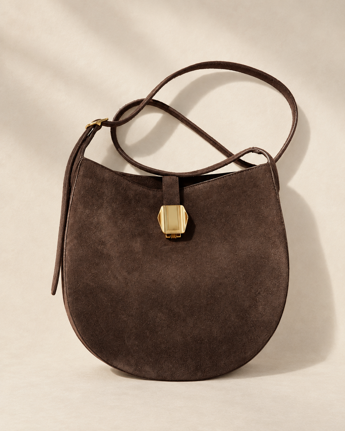 Hobo Bag Suede Leather