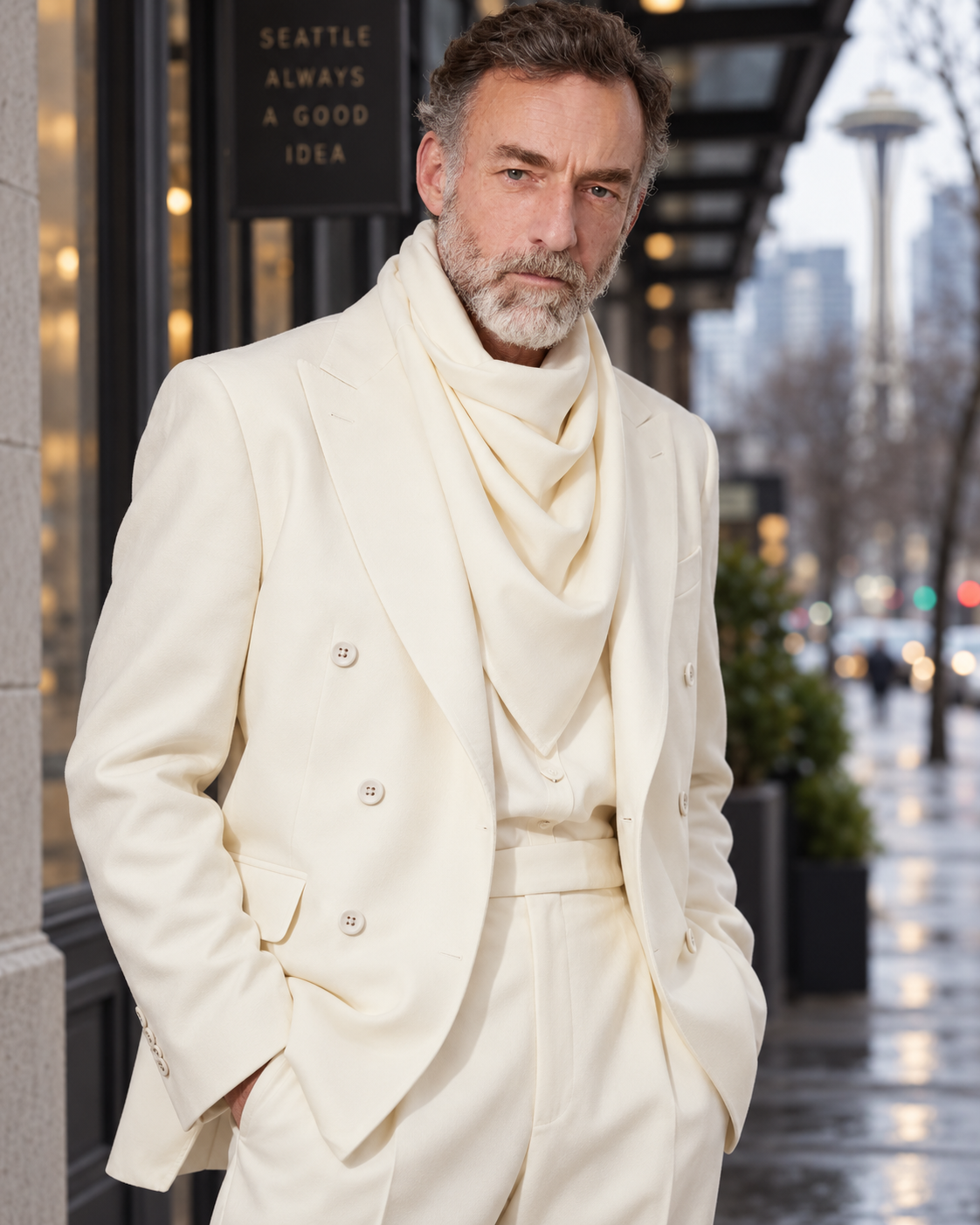 Ross Blazer Italian Wool Twill