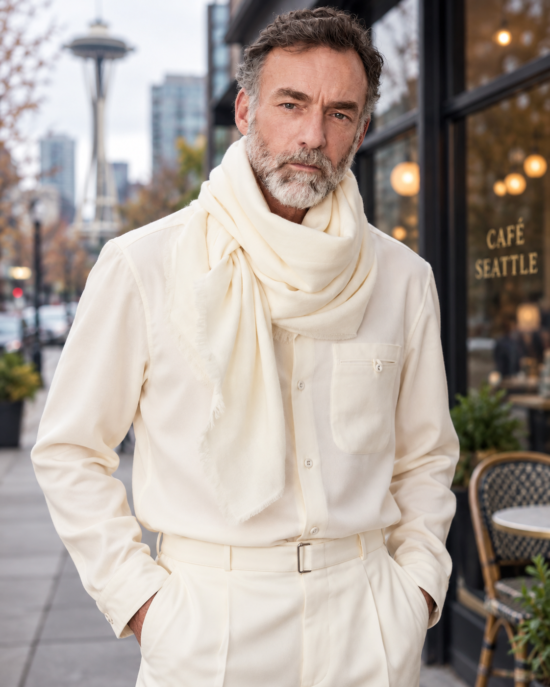 Scarf Italian Dyed Wool