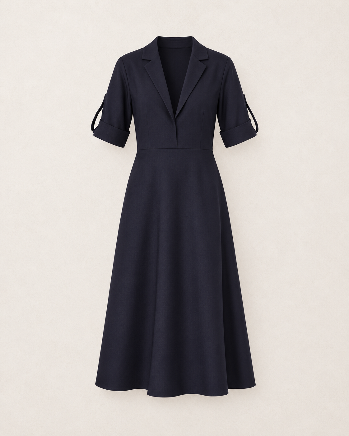 Azelle Dress Italian Wool Twill