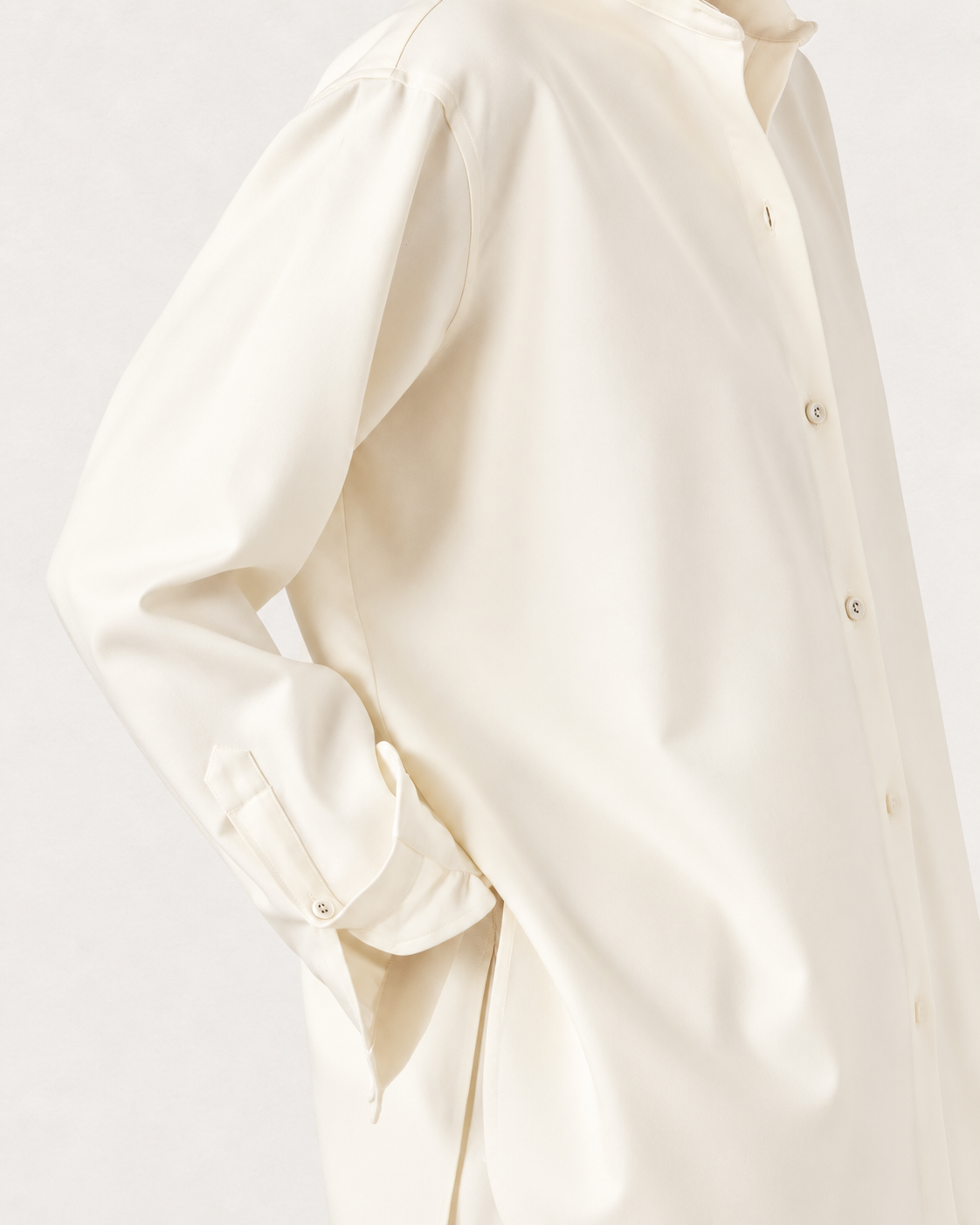 Auria Shirt Italian Wool Twill