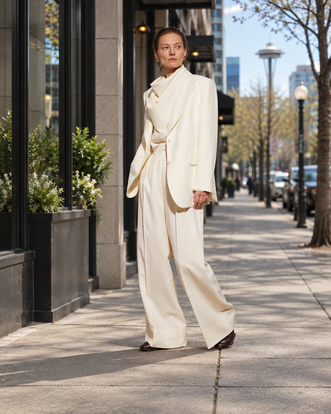 Elka Pants Italian Wool Twill