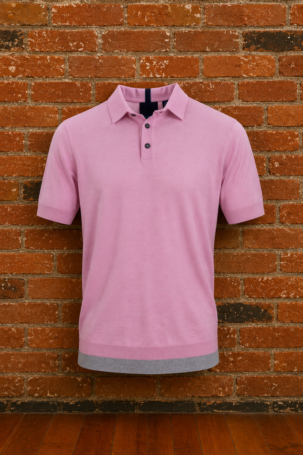 Pilgrim Merino Silk Blend Polo -sale stock