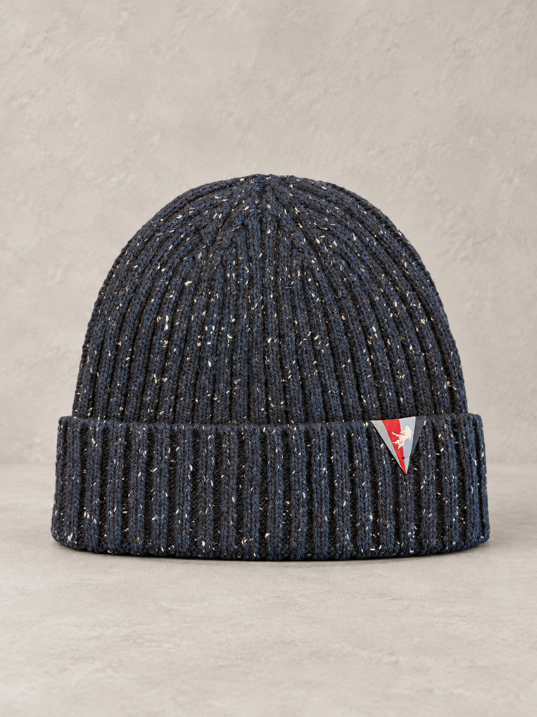 Knitted Navy Beanie
