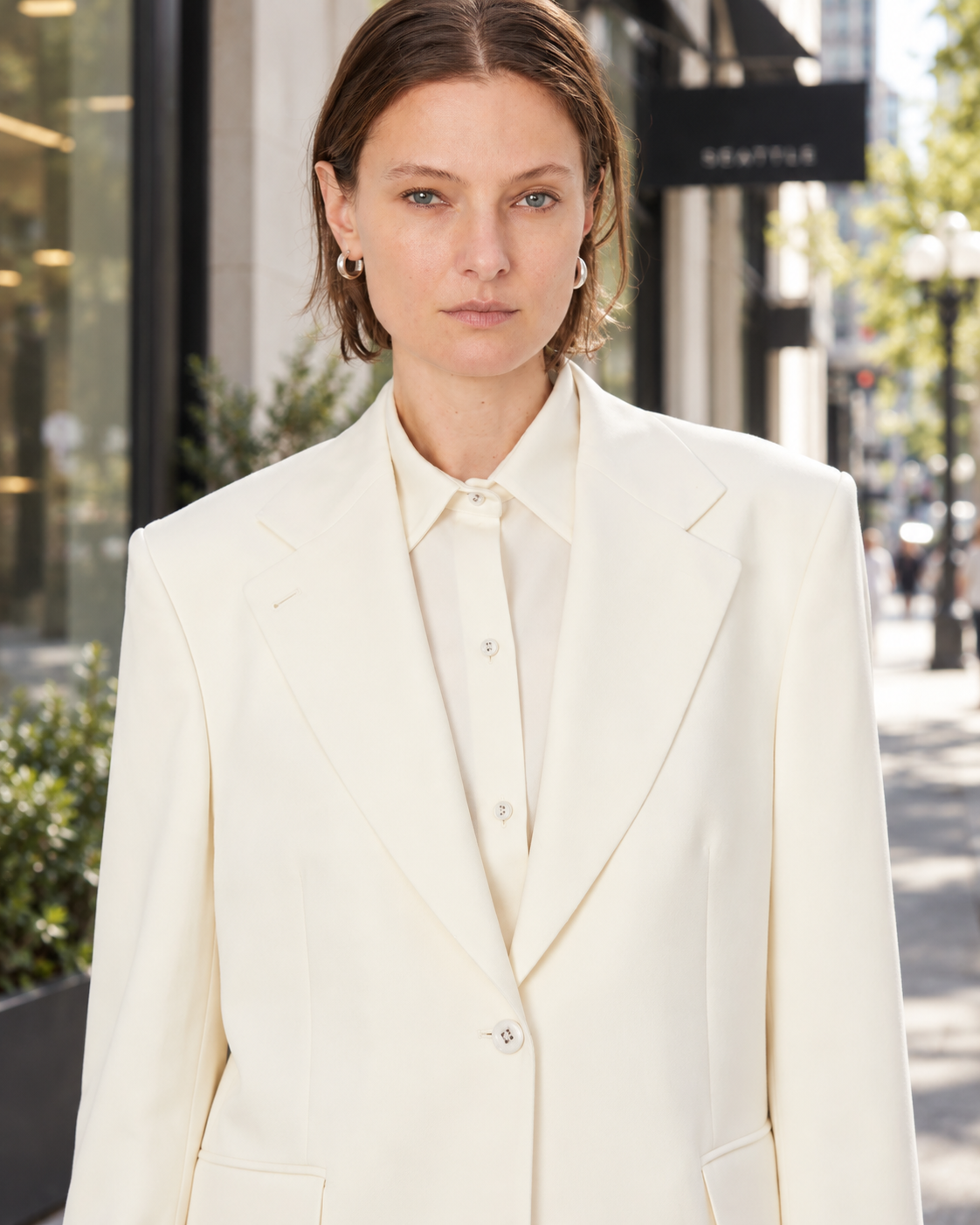 Nisy Blazer Italian Wool Twill