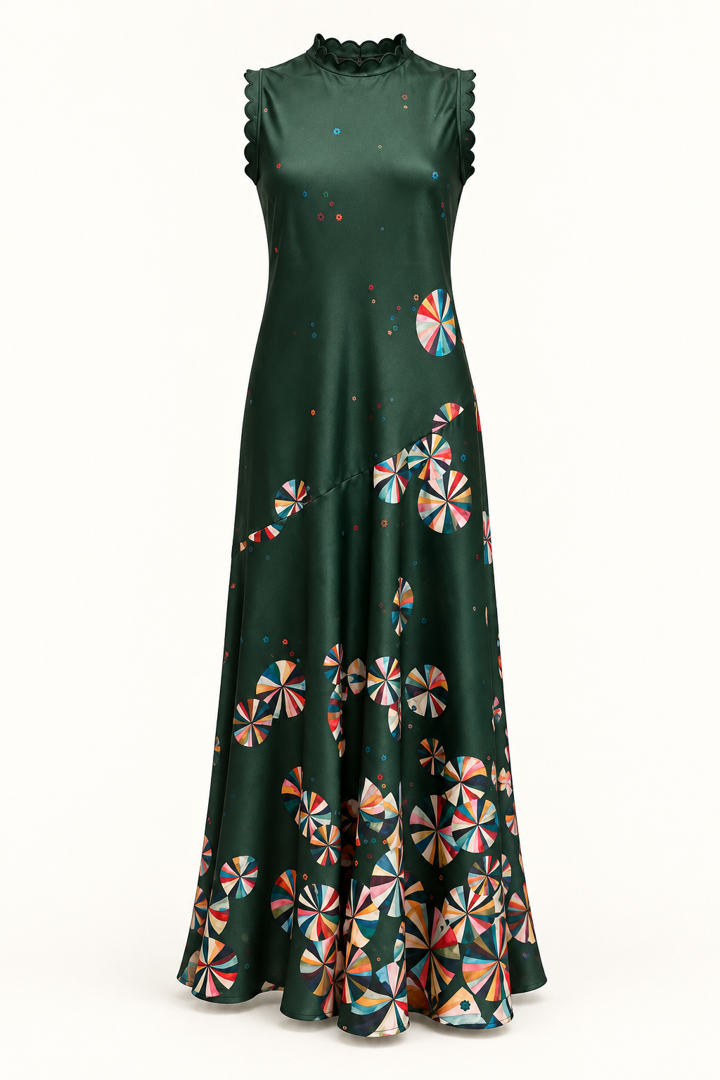 Vilagallo Floral Print Dress