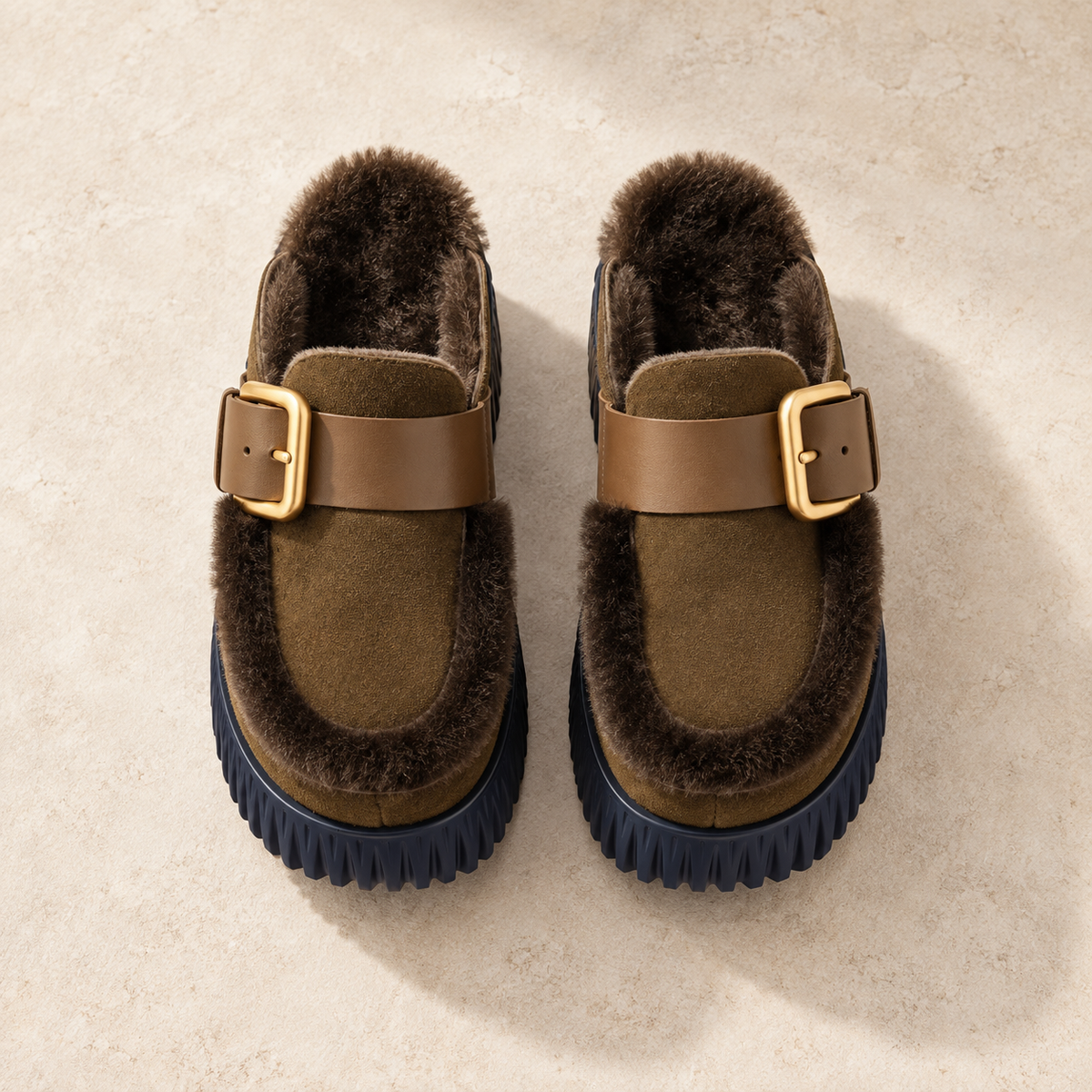 Pila Shearling Clog
